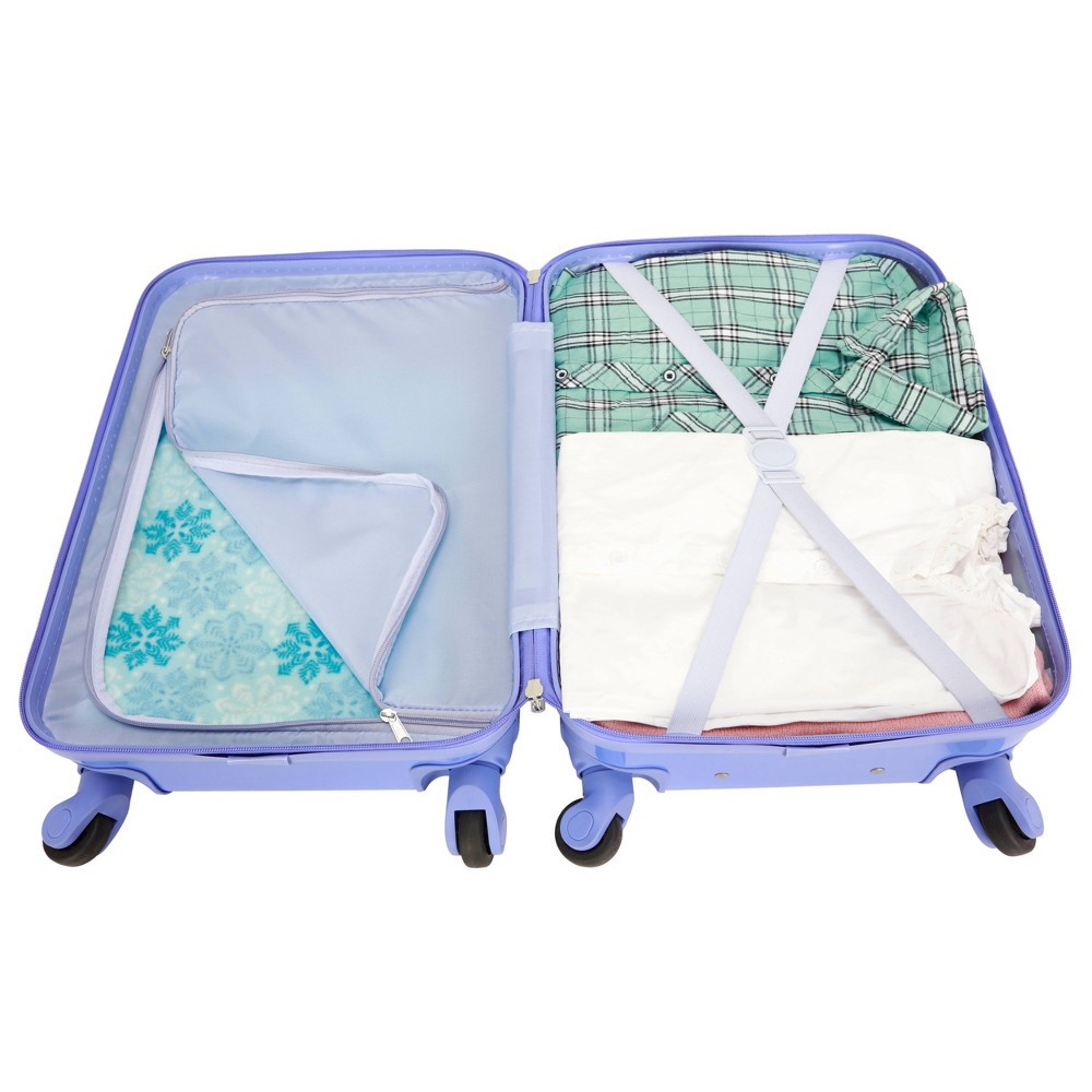 slide 3 of 10, Crckt Kids' Hardside Carry On Spinner Suitcase - Blue Ombre, 1 ct