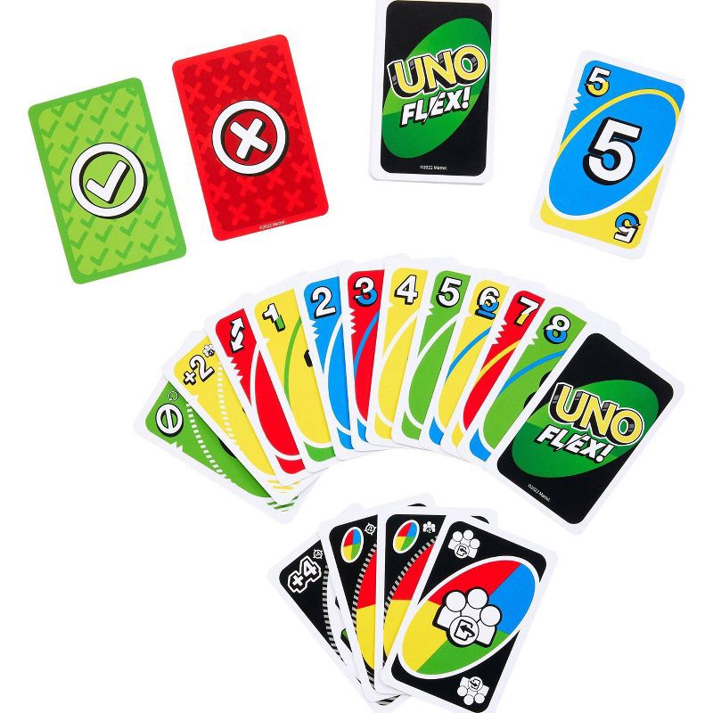slide 4 of 6, UNO Flex Card Game, 1 ct