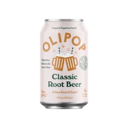 Olipop Sparkling Tonic Classic Root Beer, 12 Oz