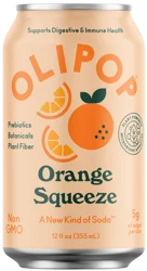 Olipop Sparkling Tonic, Orange Squeeze