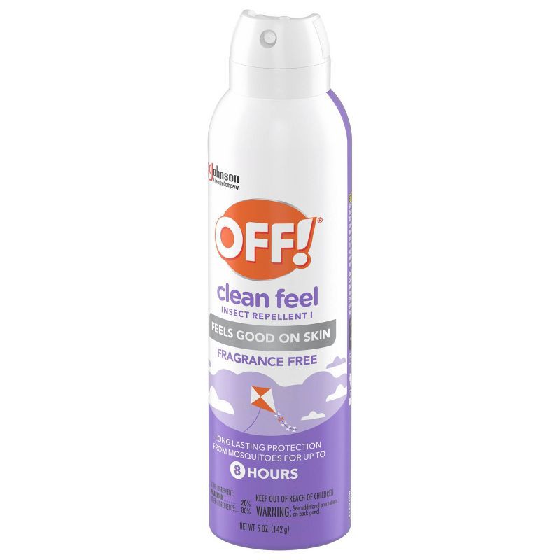 slide 13 of 14, OFF! Clean Feel Mosquito Repellent Picaridin DEET-free Bug Spray - 5oz, 5 oz