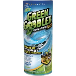Green Gobbler Drain Opening Pacs 3 - 6.53 oz Packs