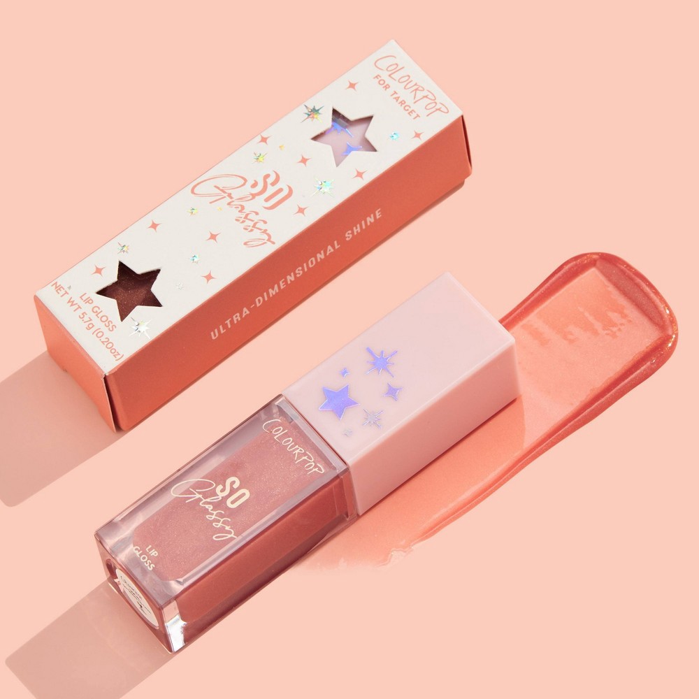 slide 6 of 6, ColourPop For Target So Glassy Lip Gloss - Local - 0.2oz, 0.2 oz