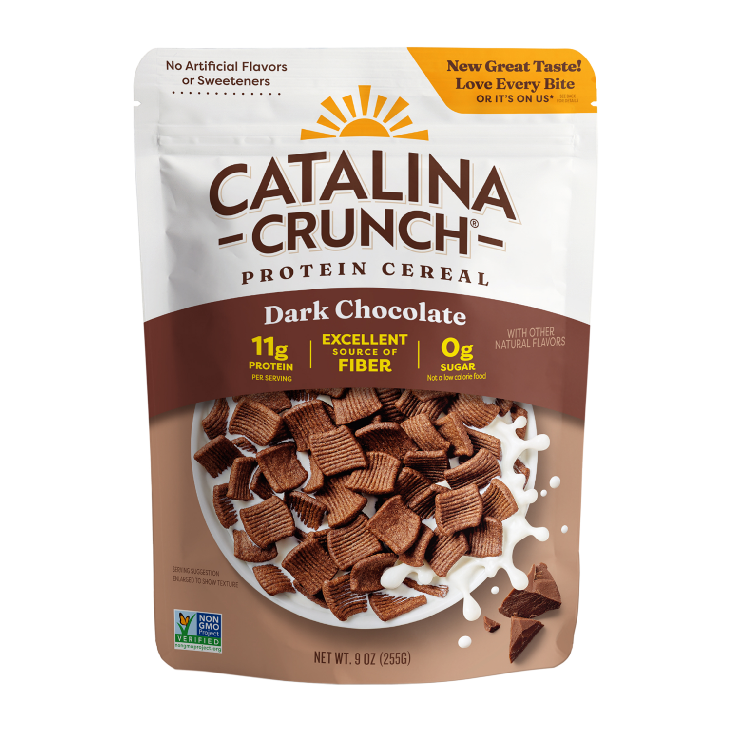 slide 1 of 6, Catalina Crunch Protein Cereal, Dark Chocolate 9 oz, 9 oz