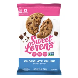 Sweet Loren's Gluten Free & Vegan Chocolate Chunk Cookie Dough, 12oz