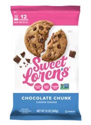 Sweet Loren's Gluten Free & Vegan Chocolate Chunk Cookie Dough, 12oz