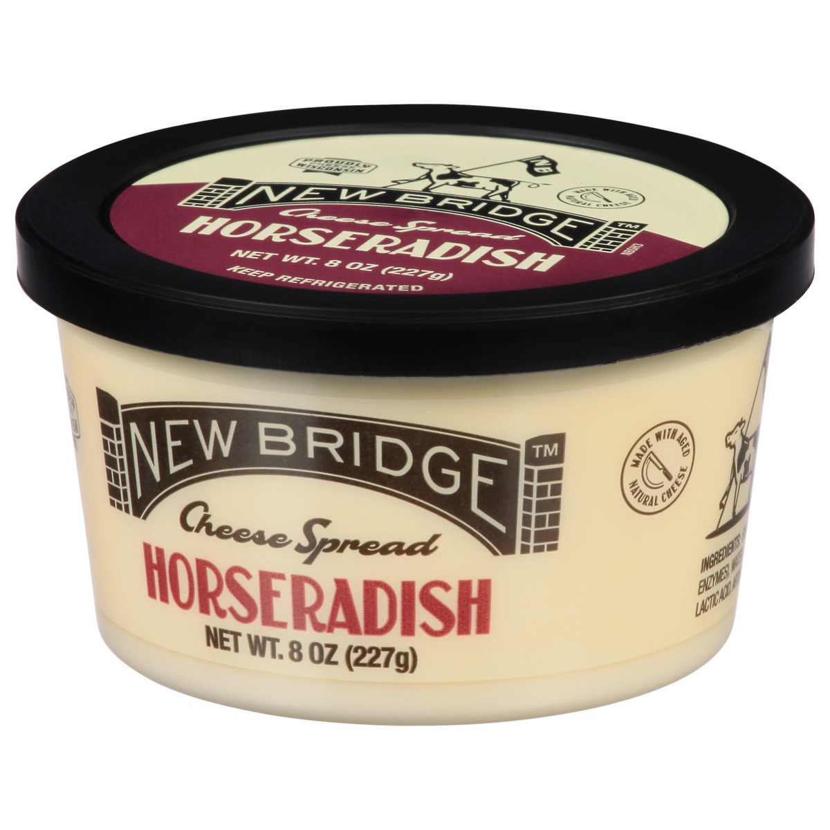 slide 4 of 9, New Bridge Cheese Spread, 8 oz