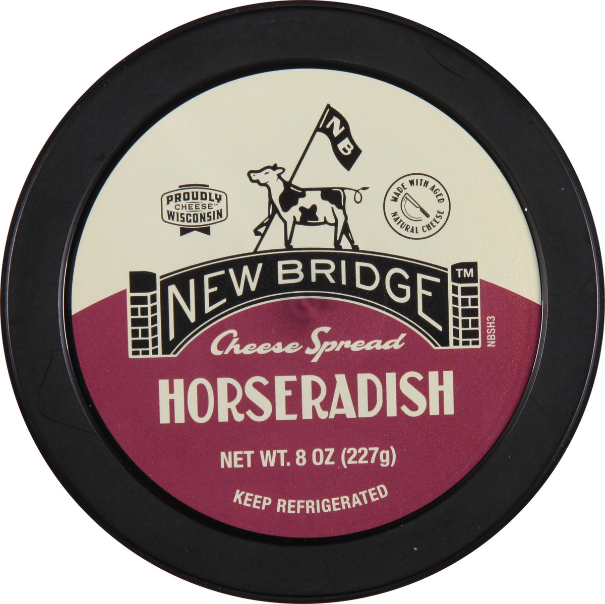 slide 9 of 9, New Bridge Cheese Spread, 8 oz