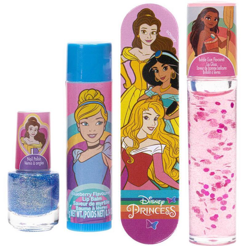 slide 3 of 4, Disney Princess Light Up Cosmetic Tumbler Set, 1 ct