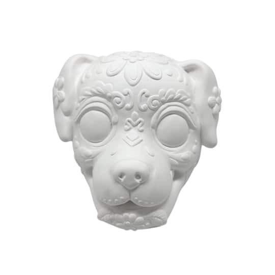 slide 1 of 2, 8" Diy Sugar Skull Dog By Ashland, 8 in