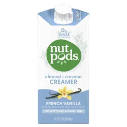 nutpods Almond + Coconut French Vanilla Creamer 11.2 fl oz