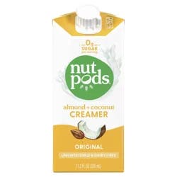 Nutpods Creamer Dairy-Free Unsweetened Original- 11.2 fl oz