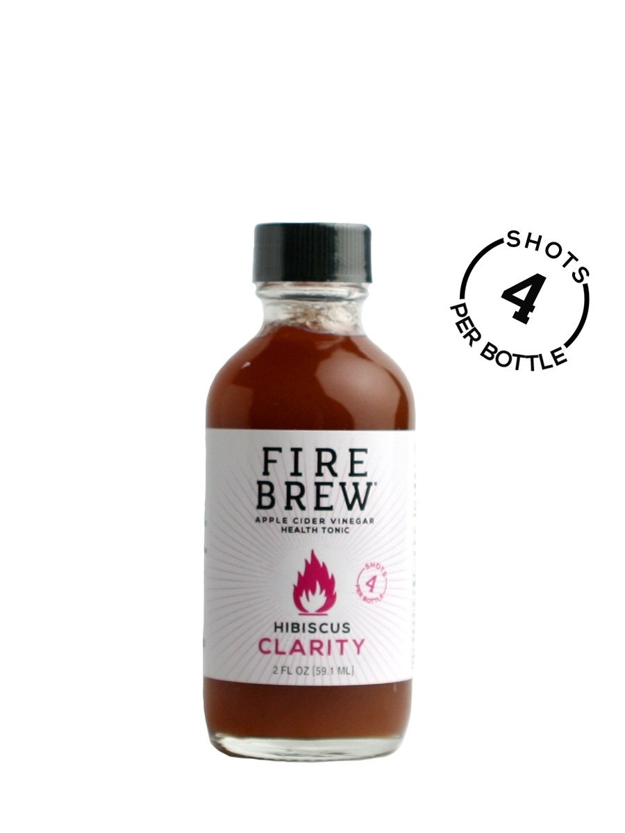 slide 1 of 1, Fire Brew Hibiscus With Raspberry Leaf Clarity Blend, 2 fl oz