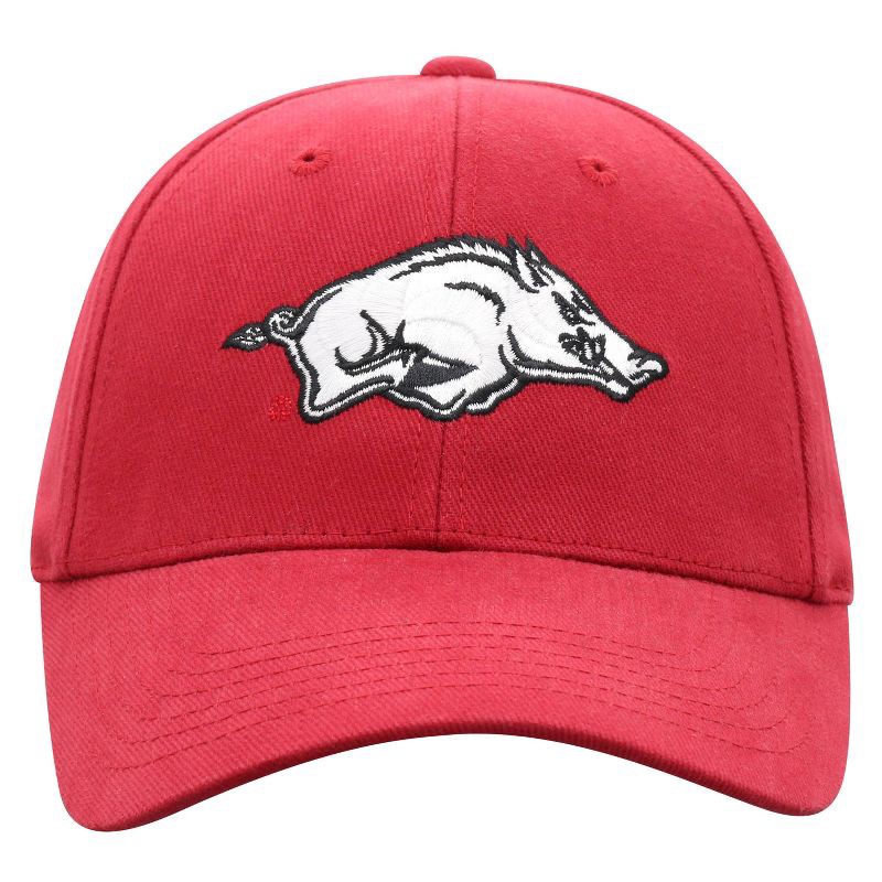 slide 3 of 4, NCAA Arkansas Razorbacks Structured Brushed Cotton Vapor Ballcap, 1 ct