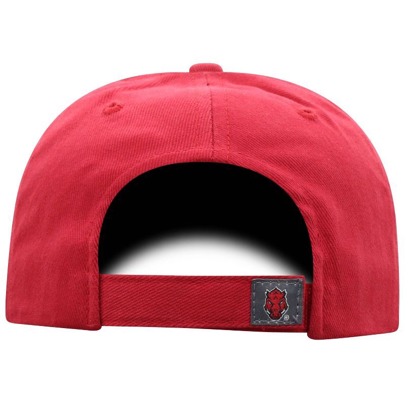 slide 4 of 4, NCAA Arkansas Razorbacks Structured Brushed Cotton Vapor Ballcap, 1 ct