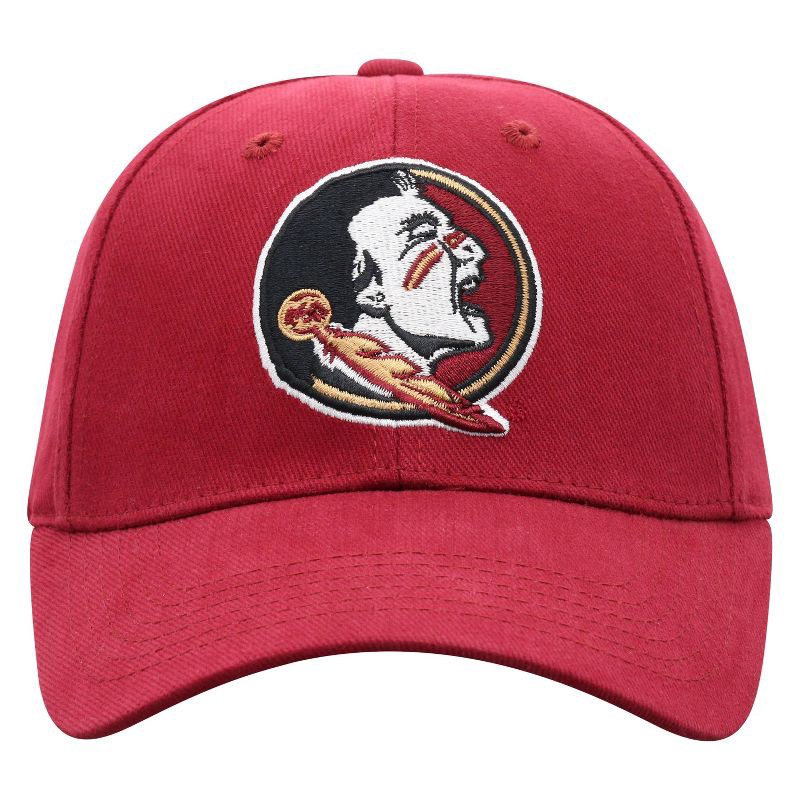 slide 3 of 4, NCAA Florida State Seminoles Structured Brushed Cotton Vapor Ballcap: Adjustable Headwear, 1 ct