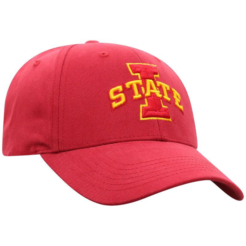 slide 2 of 4, NCAA Iowa State Cyclones Structured Brushed Cotton Vapor Ballcap: Adjustable Men's Hat, Solid Pattern, 1 ct