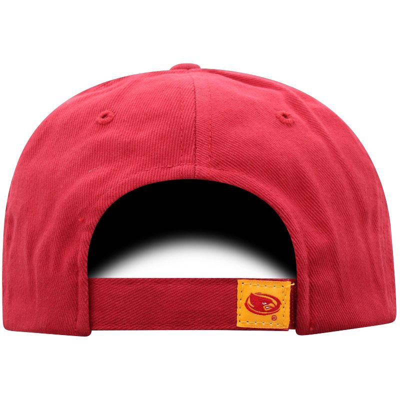slide 4 of 4, NCAA Iowa State Cyclones Structured Brushed Cotton Vapor Ballcap: Adjustable Men's Hat, Solid Pattern, 1 ct