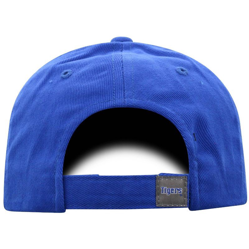slide 4 of 4, NCAA Memphis Tigers Structured Brushed Cotton Vapor Ballcap: Adjustable Royal Blue Baseball Hat, 1 ct