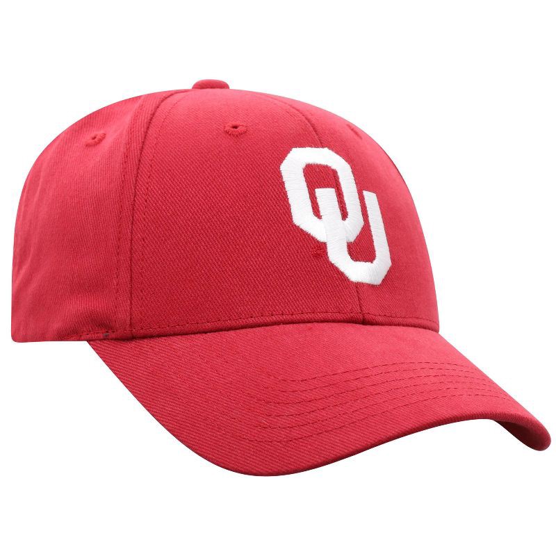 slide 2 of 4, NCAA Oklahoma Sooners Structured Brushed Cotton Vapor Ballcap: Oklahoma University Caps, 1 ct