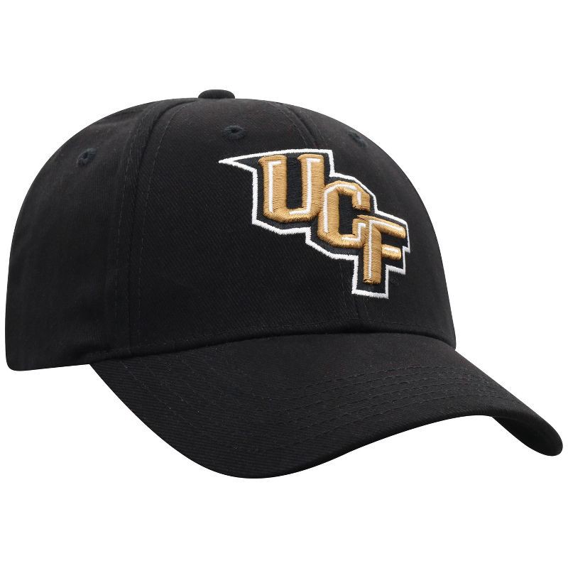slide 2 of 4, NCAA UCF Knights Structured Brushed Cotton Vapor Ballcap: Adjustable Black Hat, 1 ct