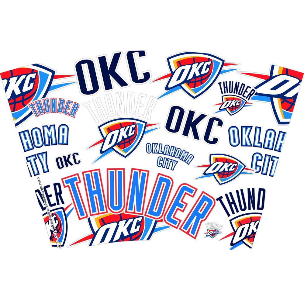 slide 2 of 3, NBA Oklahoma City Thunder 24oz All Over Classic Tumbler, 24 oz
