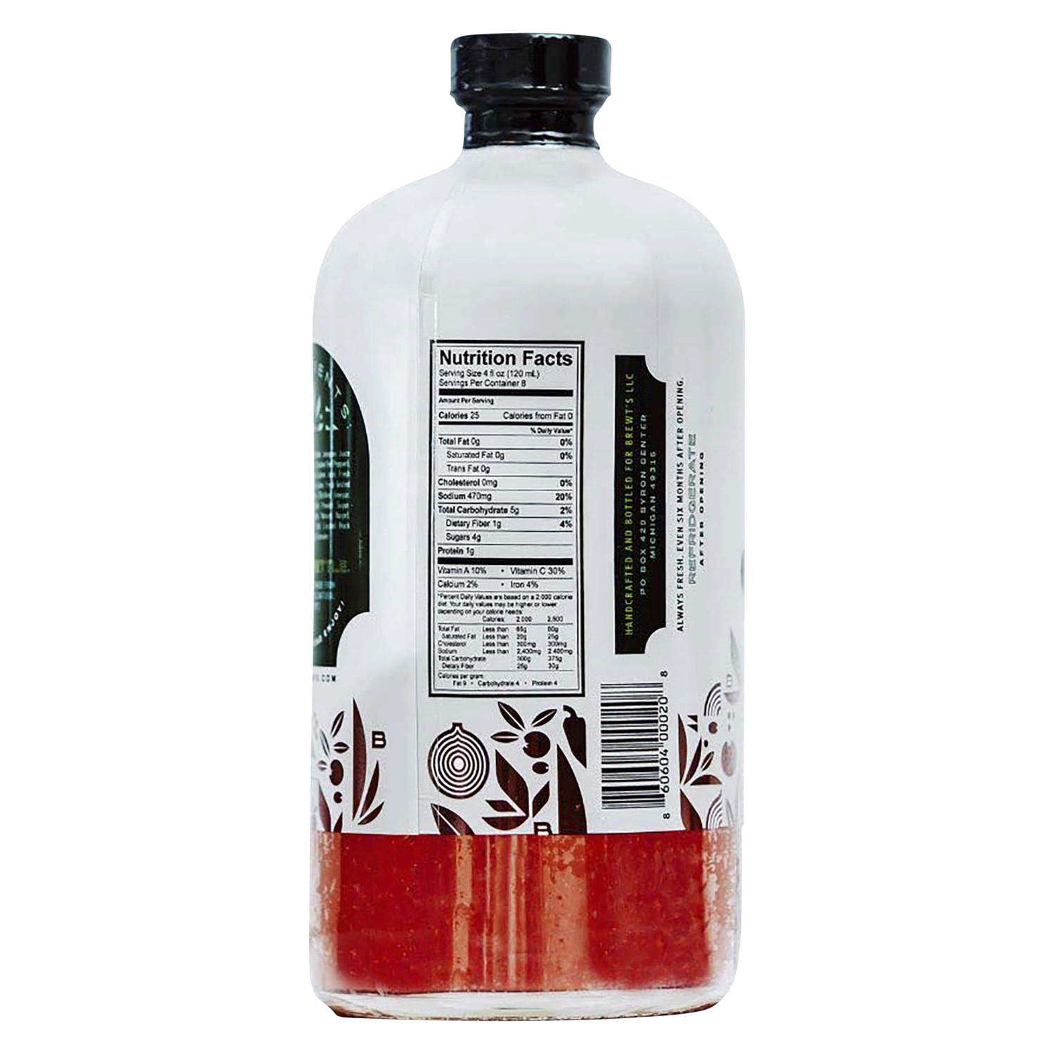 slide 2 of 2, Brewt's Caeser Bloody Mary Mix - 32 oz, 32 oz