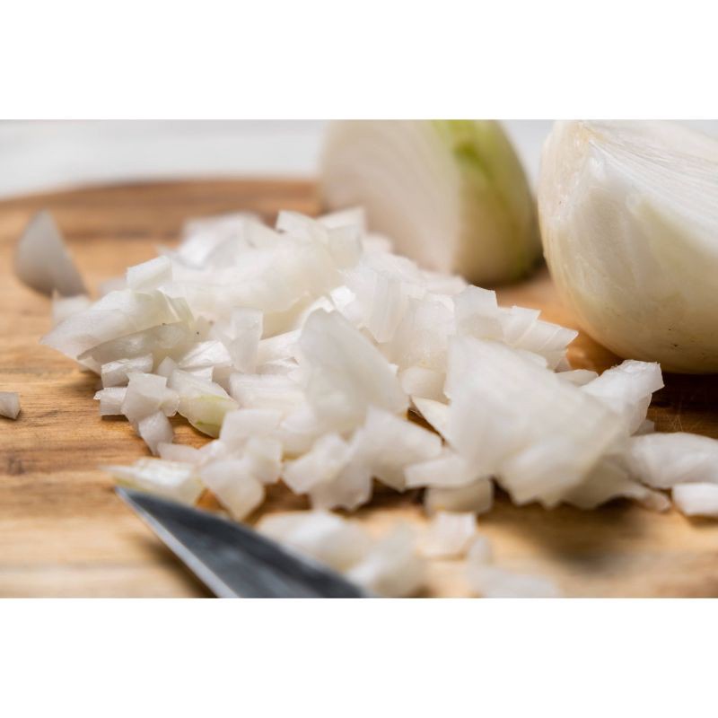 slide 2 of 6, Crazy Fresh Diced White Onion - 6oz, 6 oz