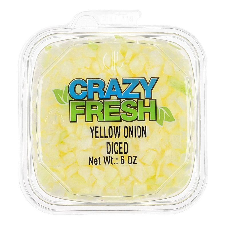 slide 1 of 3, Crazy Fresh Onion Yellow - 6oz, 6 oz