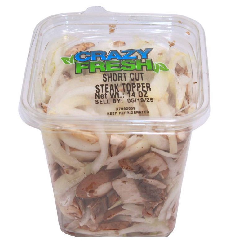 slide 3 of 7, Crazy Fresh Short Cut Steak Topper - 14oz, 14 oz