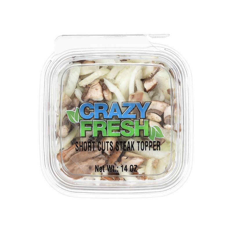 slide 1 of 7, Crazy Fresh Short Cut Steak Topper - 14oz, 14 oz