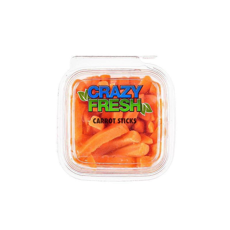 slide 1 of 3, Crazy Fresh Carrot Sticks - 12oz, 12 oz