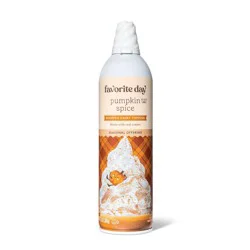 Pumpkin Spice Whipped Dairy Topping - 13oz - Favorite Day™