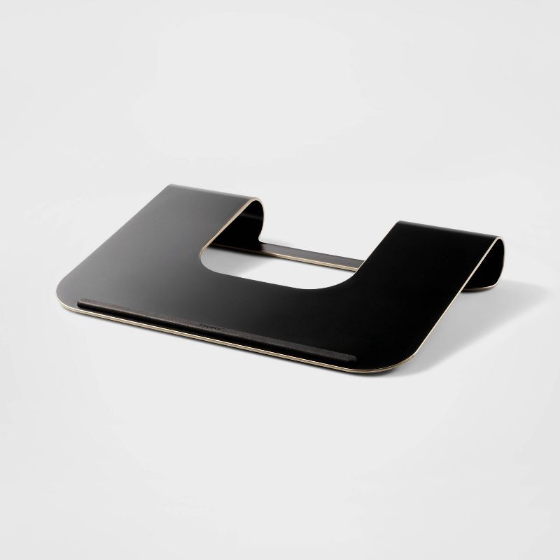 slide 1 of 1, Laptop Stand - heyday Black/Gold, 1 ct