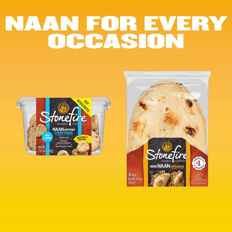 slide 8 of 8, Stonefire Everything Naan Dippers - 7.05oz, 7.05 oz