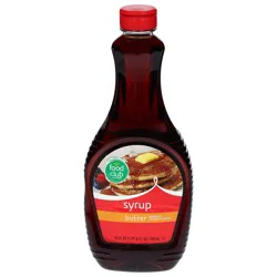 Food Club Butter Syrup 24 fl oz