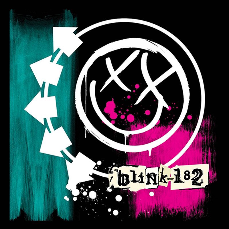 slide 2 of 3, Merch Traffic Men's Blink-182 Short Sleeve Graphic T-Shirt - Black S, 1 ct