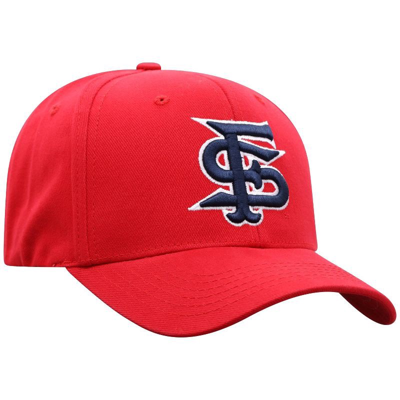 slide 2 of 4, NCAA Fresno State Bulldogs Structured Brushed Cotton Vapor Ballcap: Adjustable Solid Baseball Hat, One Size Fits Most, 1 ct