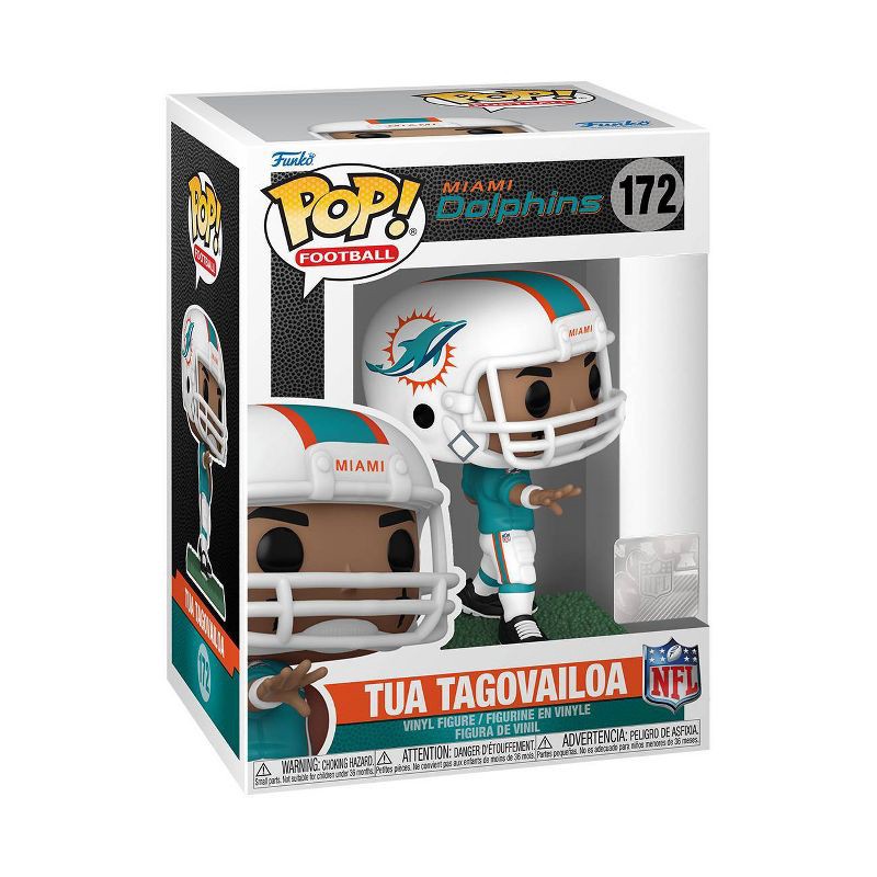 slide 1 of 3, Funko POP! NFL: Miami Dolphins - Tua Tagovailoa, 1 ct