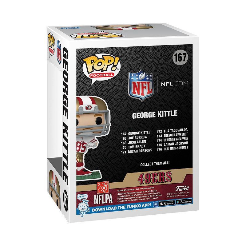 slide 2 of 3, Funko POP! NFL: San Francisco 49ers - George Kittle, 1 ct