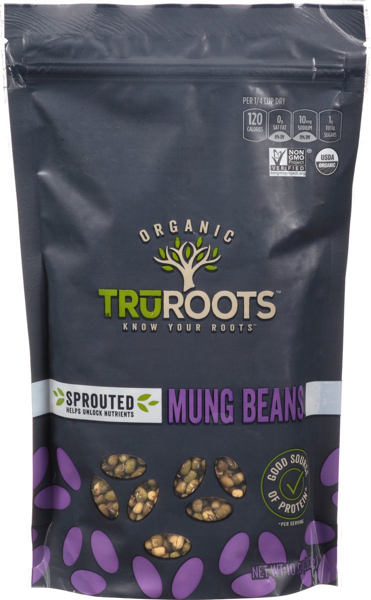 slide 6 of 11, truRoots Organic Sprouted Mung Beans, 10 Ounces, Certified USDA Organic, Non-GMO Project Verified, 10 oz