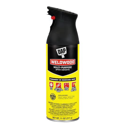slide 1 of 3, Dap Weldwood 11oz. Multi-Purpose Spray Adhesive, 11 oz