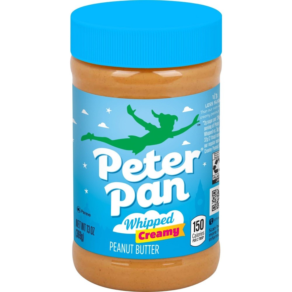 slide 2 of 2, Peter Pan Whipped Creamy Peanut Butter, 13 oz