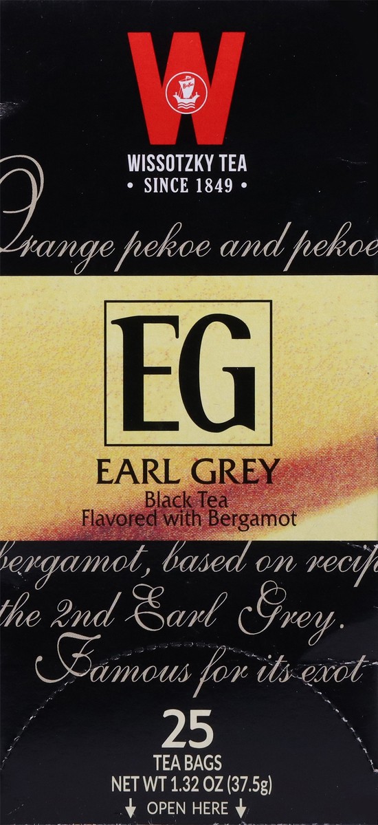 slide 4 of 9, Wissotzky Tea Tea Bags Earl Grey Black Tea - 25 ct, 25 ct