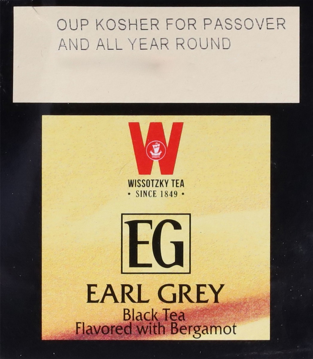 slide 3 of 9, Wissotzky Tea Tea Bags Earl Grey Black Tea - 25 ct, 25 ct