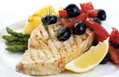 slide 1 of 1, Swordfish Steak Fresh, per lb