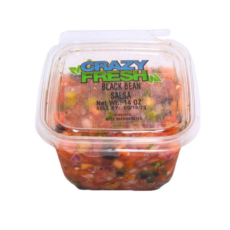 slide 6 of 6, Crazy Fresh Black Bean Salsa - 14oz, 14 oz