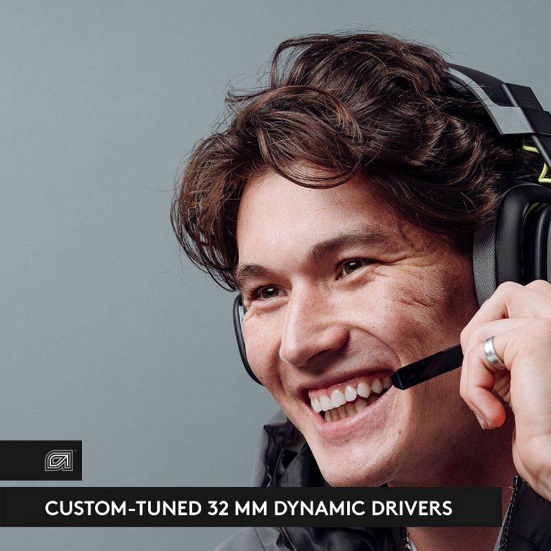 slide 2 of 8, Astro A10 Wired Gaming Headset for PlayStation 4/5 - Black: 3.5mm Jack, Lightweight Design, 1 ct