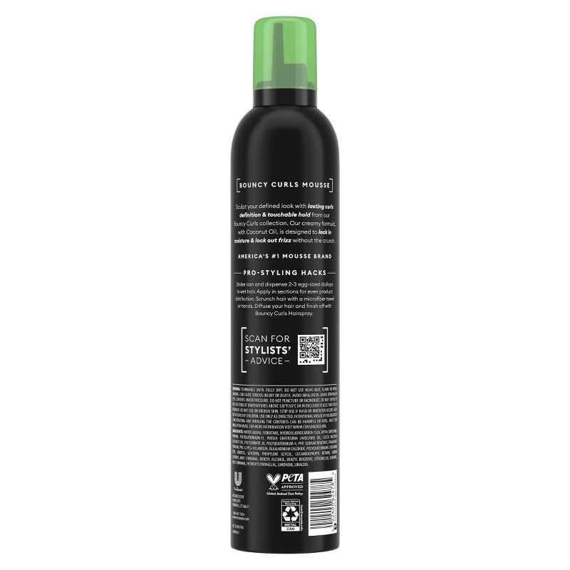 slide 2 of 7, Tresemme Flawless Curls Hair Mousse with Coconut and Avovado Oil - 15oz, 15 oz