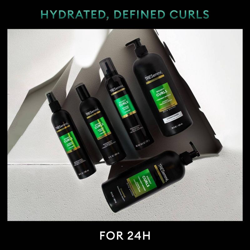 slide 7 of 7, Tresemme Flawless Curls Hair Mousse with Coconut and Avovado Oil - 15oz, 15 oz